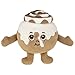 Whiffer Sniffers Howie Rolls Super Sniffer, Large Food Shaped Plush Scented Cinnamon Roll, 11”