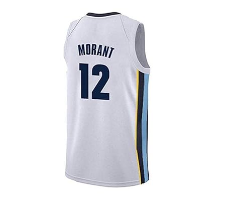 HS-XP Camiseta de Baloncesto para Hombre MORANT # 12 Ropa de ...