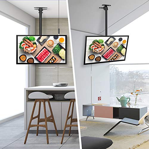 SIMBR Ceiling TV Mount for 2275" TV Adjustable 6 Heights Tilting