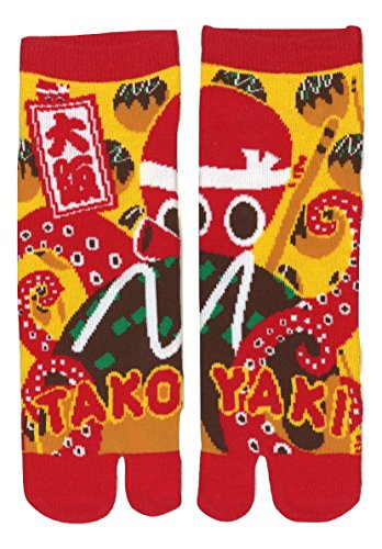 Japanese Ninja Tabi Socks Shinobiya Original: Takoyaki