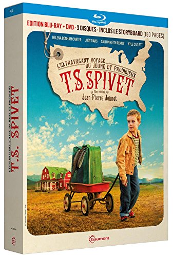 L'Extravagant voyage du jeune et prodigieux T.S. Spivet - Édition Blu-ray+ DVD - 3 disques - Inclus le storyboard (160 pages)