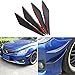 Aishun Dtouch Universal Exterior Front Bumper Lip Splitter Fins Spoiler Canards (0989A#Carbon)