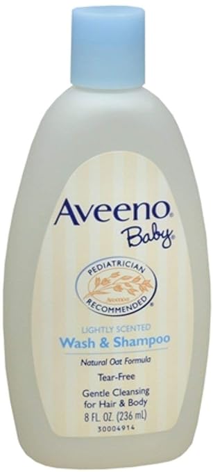 aveeno baby wash and shampoo 8 oz