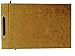 LINKEDWIN Embroidered Our Adventure Book, Suede Hardcover Scrapbook, 11.6 x 7.5 inch (Light Brown Pages)