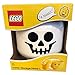 LEGO STORAGE HEAD (LARGE) - SKELETON - Polypropylene Storage Box with Lid for Kids' Toy Storage, Stackable Organizer, and Fun Storage Solution for LEGO Enthusiasts and Beyond