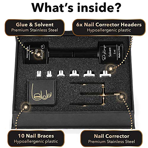 Dr. Krause Ingrown Toenail Tool 19 Pcs/Set Ingrown Toenail Kit for