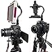 ChargerCity 360º Swivel DSLR Hot Shoe Flash Camera Mount for iPad mini Galaxy Tab Venue 6 7 8 inch Tablet *Use Both DSLR Camera & Selfie Record See Yourself simultaneously*