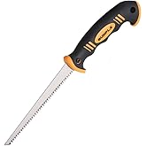 Gunpla 6" Drywall Hand Saw, Sharp Pro Jab Saw with Ergonomic soft-grip Handle Perfect For Cutting Plasterboard, Wallboards, S