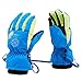 YAPJEB Kids Ski Gloves, Snow Gloves Waterproof Windproof Winter Cycling Gloves for Snowboarding Biking Riding