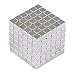 CUDNY Magnetic Cube 216 Pcs 5mm Magnetic Block Building Magnetic Square Buck Ball Educational Toys for kids Intelligence and Creativity Development
