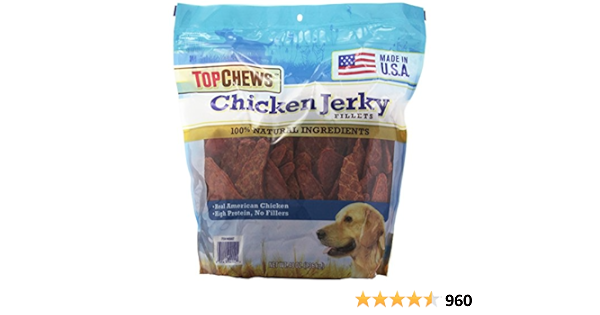 top chews chicken jerky