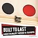 Play Platoon Giant Connect Game Outdoor, Join 4 in a Row with Coins, Case and Rules - Extra Large Yard Games for Adults and Family - Natural Wood