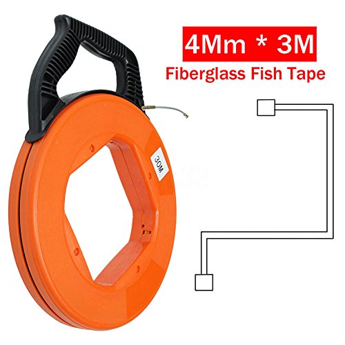STARmoon 30Meter Fiberglass Fish Tape Reel Puller Conduit Ducting Rodder Pulling Wire Cable Fishing Tool - Thumbnail 4