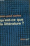 Paperback Qu'est-ce que la litterature Book