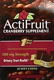 Enzymatic Therapy ActiFruitTM 20 soft chews ( Multi-Pack)