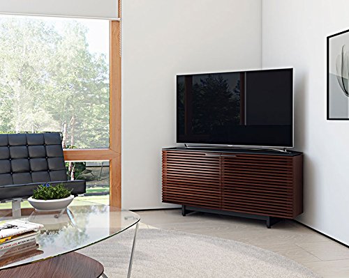 BDI Corner Media Cabinet 8175 (White Oak)