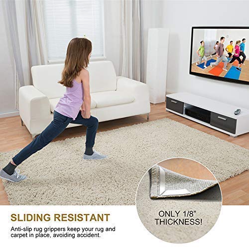 image for Case Okay Carpet Tape Rug Pud Anti Curling Rug Grippers Non Slip Carpe