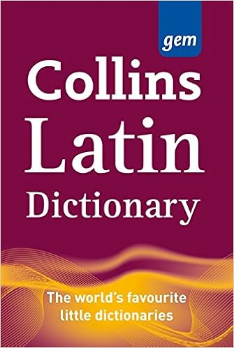 Collins Gem Latin Dictionary Collins Gem Amazon Co Uk Collins Dictionaries 9780007224142 Books