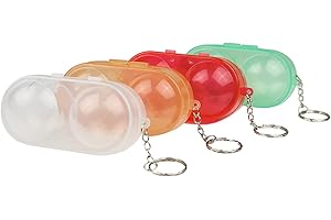 Table Tennis Container 2 Balls Ping-Pong Ball Storage for Case with for Chain Must Have Item for Athletes Outdoor Table Tenni