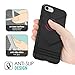 For iPhone 8 Case / iPhone 7 Case - MoKo Anti-Slip Slim Cover Shock Absorbing Protective Shell Flexible Rubber Bumper Case for Apple iPhone 8 / 7, BLACK