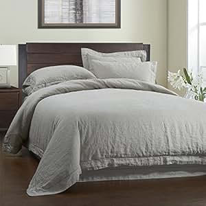 Amazon.com: Simple&Opulence 100% Linen Duvet Cover Set 3