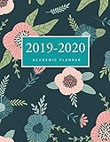 2019-2020 Academic Weekly Planner: Floral Cover | 2019-2020 Daily Weekly Monthly Planner Academic Sc by M.H. Angelica