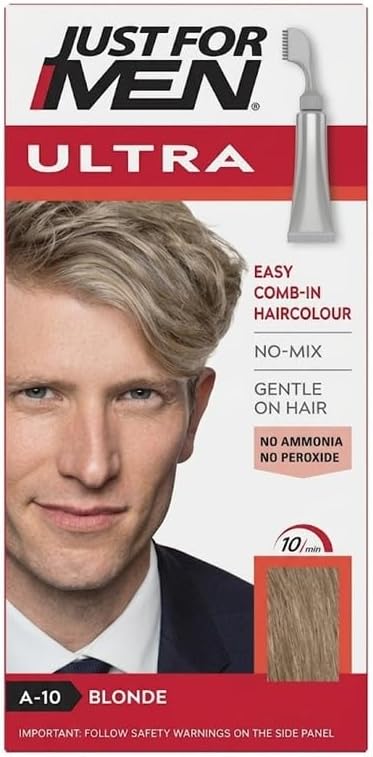 Just For Men Ultra No Mix Hair Colour Blonde A10 Sandy Blonde 10 min