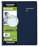 At-A-Glance Wirebound Monthly Planner for 2015
