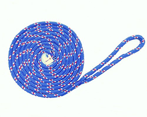 Sport-O-Dock-Line-and-Mooring-Rope-12-x-20-Blue-White-Red Sport-O-Dock-Line-and-Mooring-Rope-12-x-20-Blue-White-Red