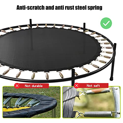 TOYMATE Kids Trampoline with Safety Enclosure Net 5FT Trampoline for