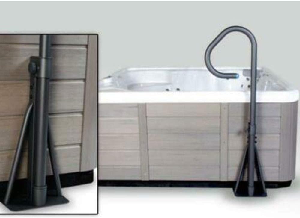 Essentials Spa Side Undermount Handrail with LED Lighting Safety Rail