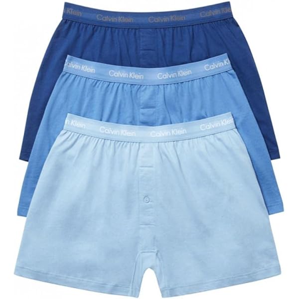 Columbia Men's PFG Woven Boxer 3 Pack Briefs, Blue/Navy/Lt. Green