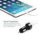 Car charger, UNU AX 24W / 4.8A 2-Port uSmart Port Aluminum Car Charger for iPhone 6S /6/6 Plus, iPad Air 2 /mini 4, Galaxy S7 / S7 Edge / S6 / S6 Edge /Edge+, Note 5 Compact 2.4A Fast Charging - Black