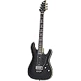 Schecter 6 String Solid-Body Electric Guitar, Aged Black Satin (3661)