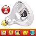 UVA UVB Mercury Vapor Bulb - 100W Sun Simulating Bulb High Intensity UVA UVB Light Heat Bulb For Reptile and Amphibian Use (Mercury Vapor Bulb)