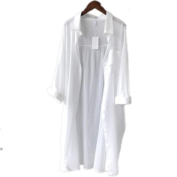 Amazon Myou ロング 白 カーディガン Uvカット 冷房対策 羽織 レディース ゆったり 夏 カーディガン ボレロ 通販