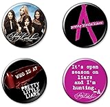 Ata-Boy Pretty Little Liars Assortment #1 Set of 4 1.25