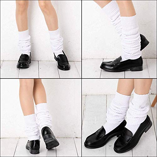 Stageya Loose Socks Japanese Student Girl's Socks White Leg Warmer