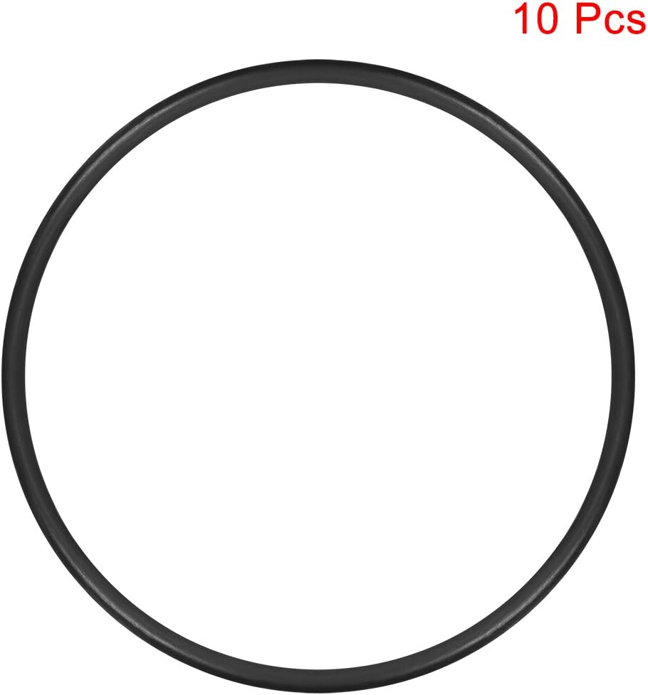 sourcingmap Nitrile Rubber O-Rings 50mm OD 46mm ID 2mm Width, Metric Sealing Gasket for Automotive Machine Plumbing Pack of 10 - Image 3