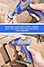 Chandler Tool Mini Hot Glue Gun And Sticks Set for Crafts and DIY Pistola De Silicona Caliente Inalambrica Complete Hot Glue Gun Kit With Glue Sticks (Blue)