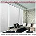Soqool Privacy Window Film Frosted Window Vinyl Self Stick Window Film, Bathroom Privacy Film Sidelight Window Film Privacy Glass Film for Office/Home(White,17.7In. by 78.7In.)