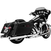 Vance &amp; Hines 16714 Chrome Eliminator 400 Slip-on Mufflers for 2017-Newer Harley-Davidson M8 Touring Models