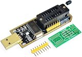 ALMOCN SOIC8 SOP8 Flash Chip IC Test Clip Adapter Programmer BIOS CH341A USB view 3