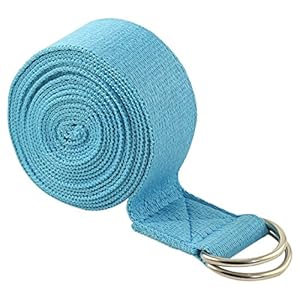 Fit Spirit® Fitness Exercise Yoga Strap 6ft, 8ft, 10ft – Pick Your Color and Size