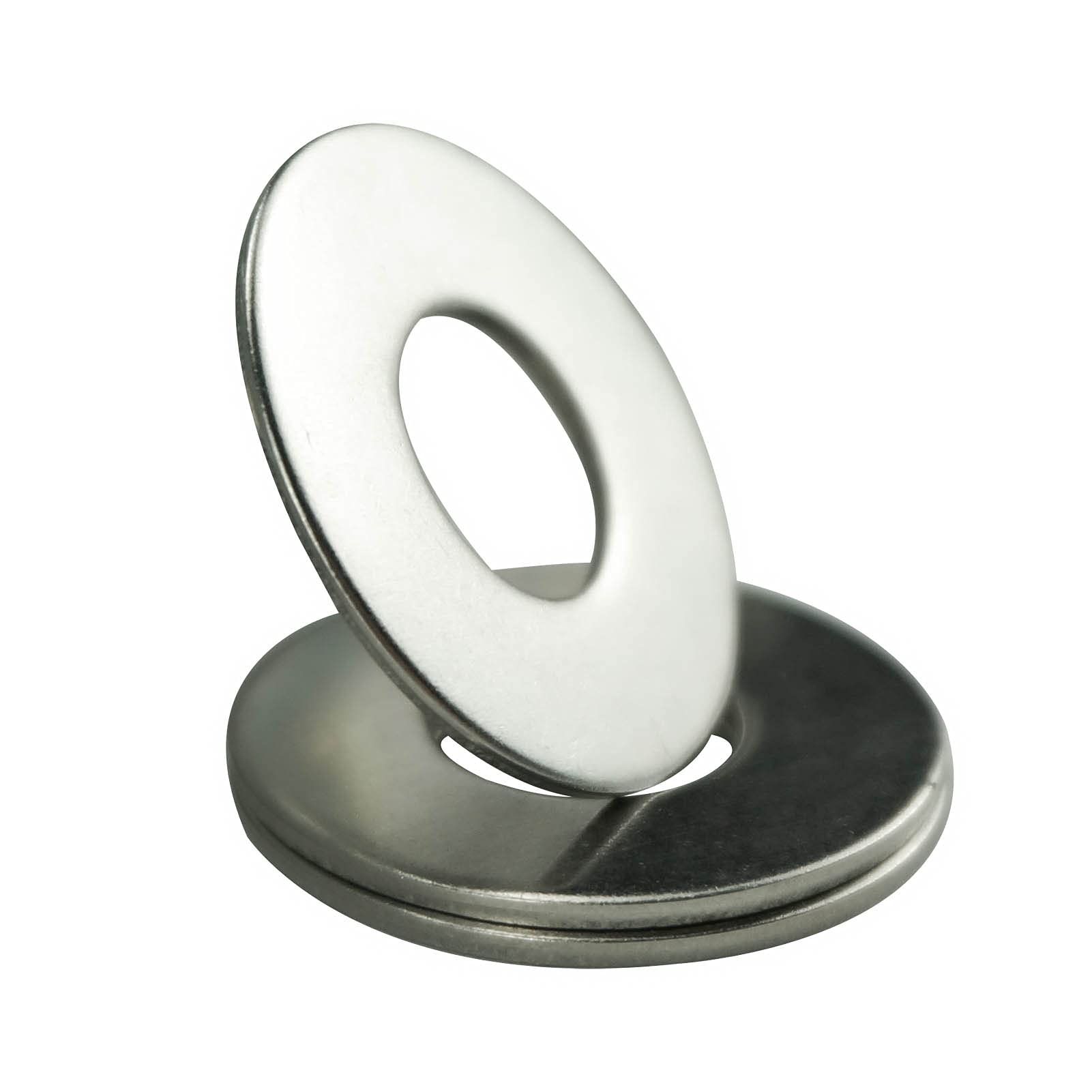 MeHurr M10 Washers, M10 x 25mm Penny Washers, A2 304 Stainless Steel Washers, Flat Repair Washer, Large Metal Washers, Plain Round Chrome Washers for Screws & Bolts(Pack of 20)