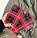 iPhone X Case, iPhone Xs Case, Ebetterr Plaid Protective Cover Shell, Matte Slim Fit Anti Scratch Shockproof Soft TPU Bumper Flexible Rubber Gel Silicone Case for iPhone Xs 5.8 inch 2018 Release