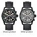 (3 Pack) Orzero for Universal Round Watch Tempered Glass Screen Protector, 2.5D Arc Edges 9 Hardness HD Clear Film Durable Anti-Scratch Bubble-Free Easy-Installation (Lifetime Replacement)