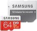 SAMSUNG 64GB EVO Plus Class 10 Micro SDHC with Adapter (2 Pack)