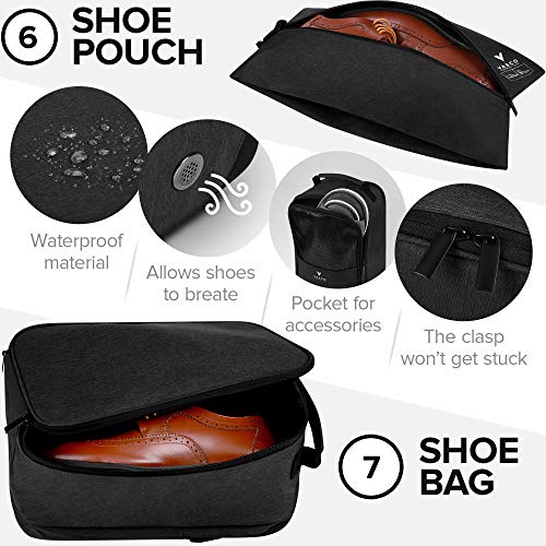 VASCO Compression Travel Packing Cubes Set (Black New) Pricepulse