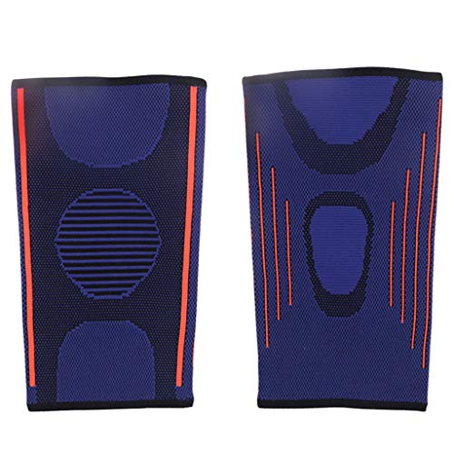 Jinjin Sports Knee Pads Autumn and Winter Badminton Fitness Knee Pads Outdoor Hiking Warm Knee Pads Compression Knee Sleeve Support Running Basketball Lift Knee Pads (XL) - Thumbnail 6